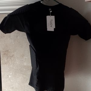 Tuoy padded compression protective shirt